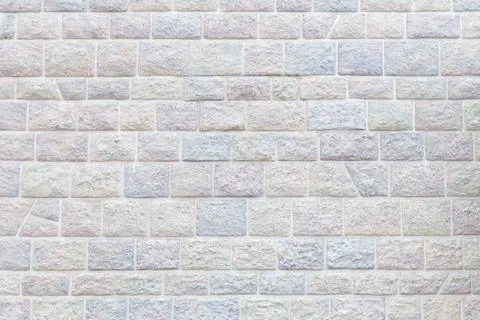 Brick wall with trees Stock Photos