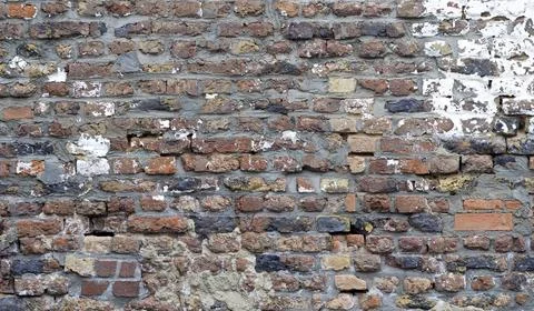 A brick wall for using as background, wallpaper Stock Photos
