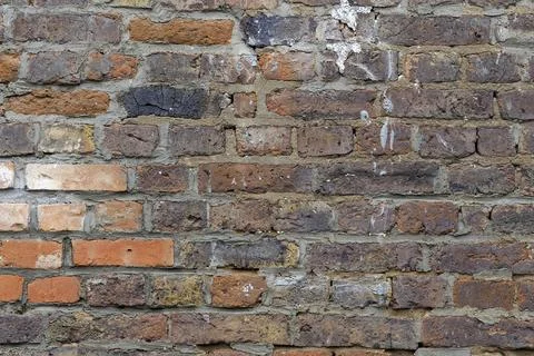 A brick wall for using as background, wallpaper Stock Photos