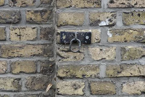 A brick wall for using as background, wallpaper Stock Photos