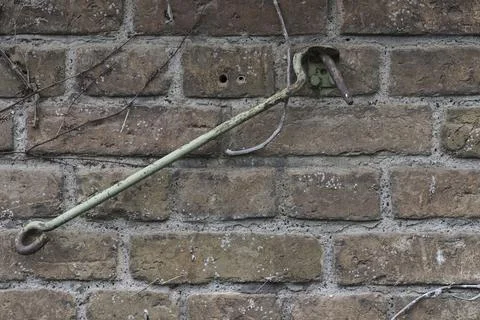 A brick wall for using as background, wallpaper Stock Photos