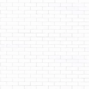 Brick wall vector square background texture Stock Illustration