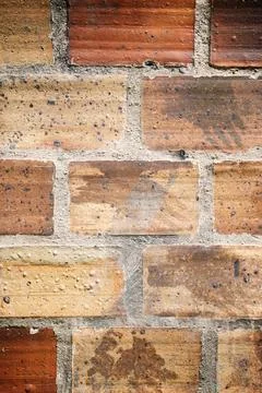 Brick wall view Stock Photos