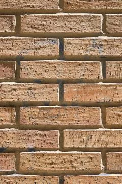 Brick wall view Stock Photos