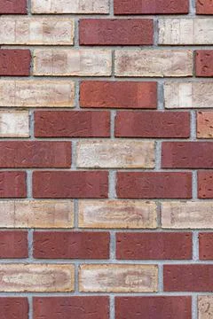 Brick wall w full frame background. Stock Photos