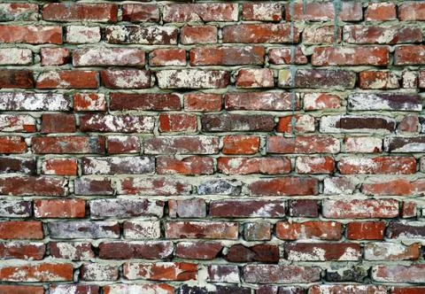 Brick wall wallpaper Stock Photos
