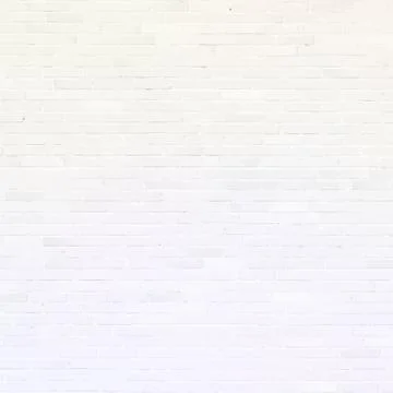 Brick wall, white relief texture with shadow Stock Illustration