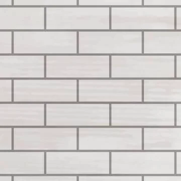 Brick wall white texture Stock Illustration
