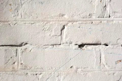 Brick white wall Stock Photos