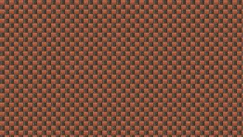 Brick woven pattern texture with diagonal orange and brown blocks Stock Illustration