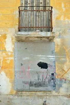 Bricked up Stock-Fotos