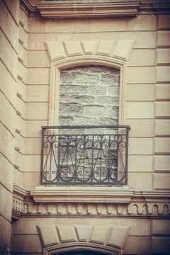 Bricked up window Stock Photos