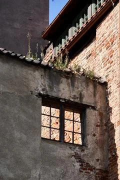 Bricked window Stock Photos