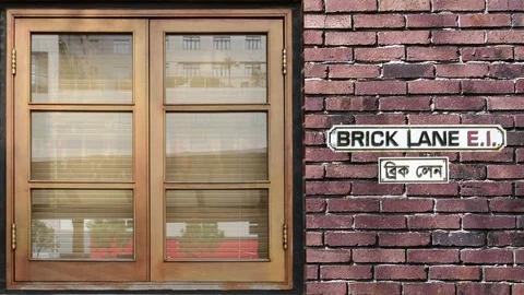 Bricklane Street Stock Footage 116411062