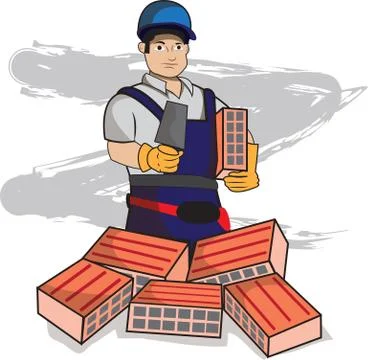 Bricklayer イラスト素材