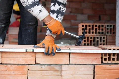 Bricklayer Foto stock