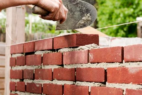 Bricklaying Stock Photos