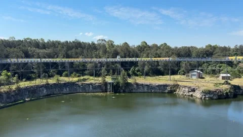 Brickpit Ring Walk – Sydney Olympic Park – elevated circular walkway – 4K 库存影片 321345990