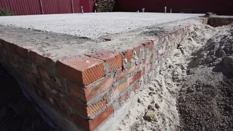 Bricks and concrete Stock Footage 146374745