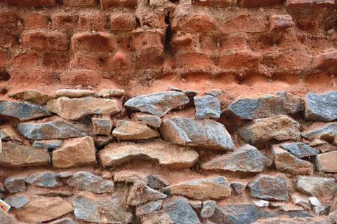 Bricks and stones Stock Photos