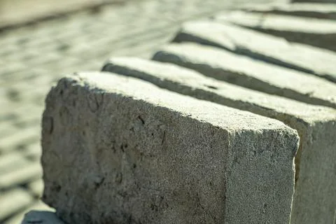Bricks are being made in brick factory. The main ingredient Fotos Stock