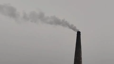 Bricks clins  pollution Stockbeeldmateriaal 168172008