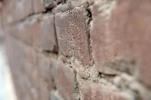 Bricks macro view Stock Photos