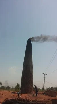 Bricks Making Klin Factory Stock Photos