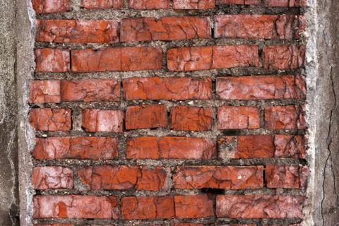 Bricks in old wall Stock Photos