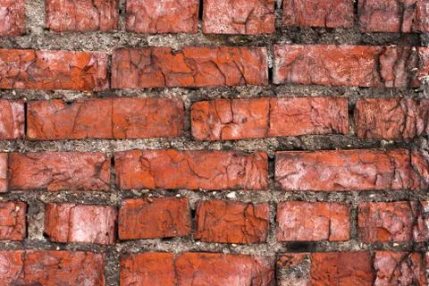 Bricks in old wall Foto stock