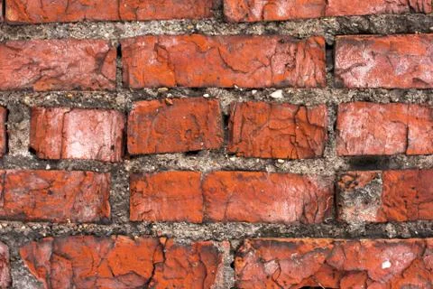 Bricks in old wall Stock Photos