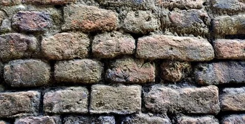 Bricks Pattern For Texture Background .Brick Pattern Wall Use For Graphic Stock Photos