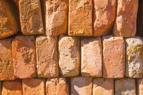 Bricks Piled Up Stock Photos