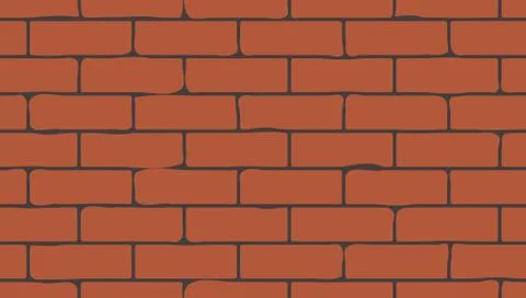 Bricks seamless texture Illustrazione stock