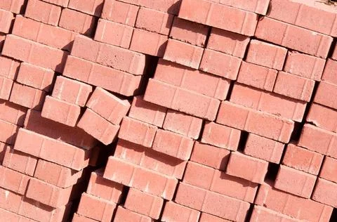 Bricks A stack of bricks red Copyright: xZoonar.com/AurelioxScettax 398697... 스톡 사진