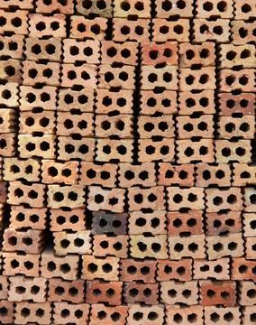 Bricks stack of red bricks Copyright: xZoonar.com/RuslanxNassyrovx 5850945... Foto stock