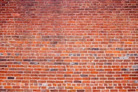 Bricks wall background on exterior facade. Bricks wall background in masonr.. Stock Photos