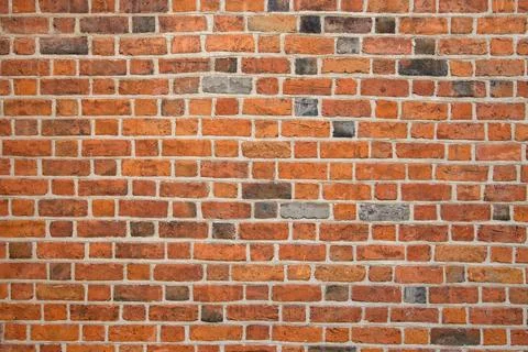 Bricks wall a background Stock Photos