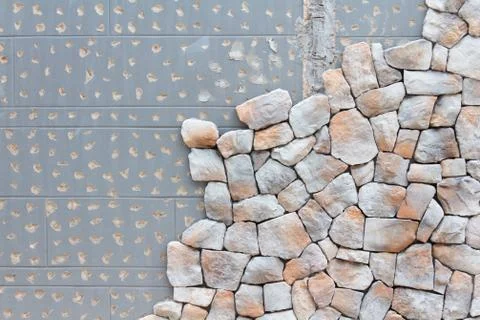 Bricks wall background texture Stock Photos