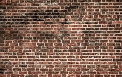 Bricks wall background texture. Vintage brickwall surface pattern. Bricks Stock Photos