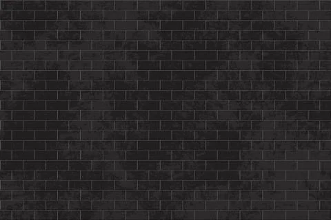 Bricks wall background vector illustration. Stock Illustration