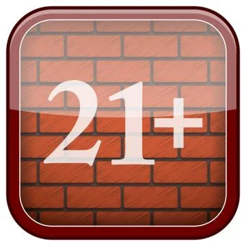 Bricks wall icon Stock Illustration