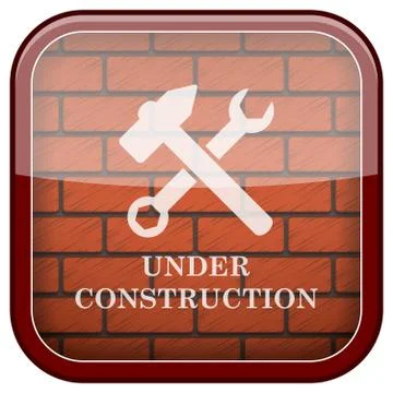 Bricks wall icon Stock Illustration
