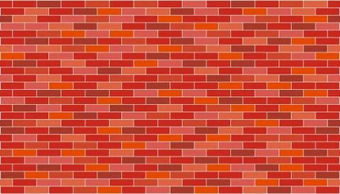 Bricks wall Stock Illustration