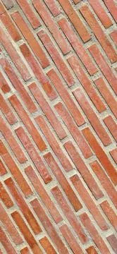 Bricks wall pattern texture background. Stock Photos