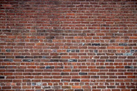 Bricks on wall texture. Background in masonry pattern. Wall on redbrick sur.. Stock Photos