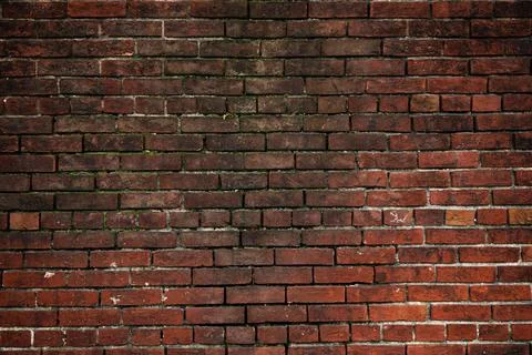 Bricks wall texture background. Retro brickwall patterned surface. Bricks Stock Photos