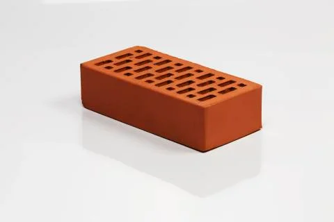 Bricks on white background 스톡 사진