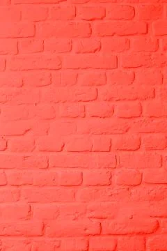 Brickstone wall red rosa colored Stock Photos