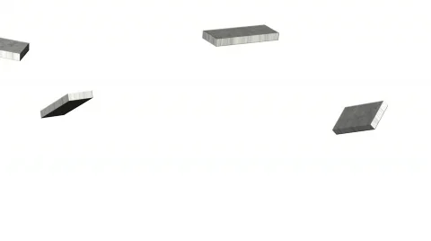 Brickwall arrow impact Video stock 558246